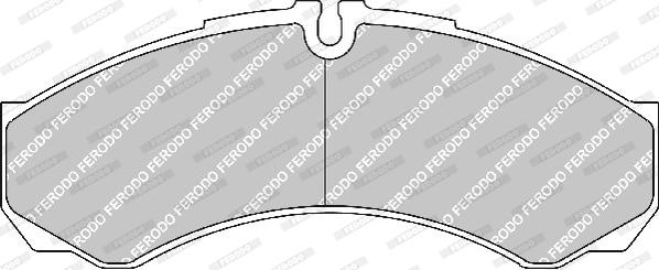 Ferodo FVR1315 - Brake Pad Set, disc brake autospares.lv