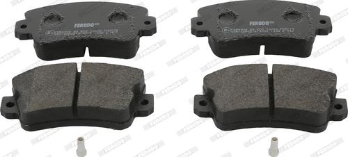 Ferodo FVR179 - Brake Pad Set, disc brake autospares.lv