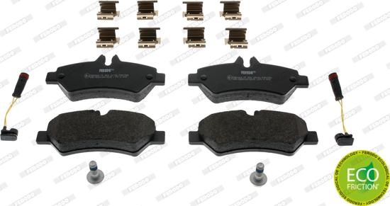 Ferodo FVR1780 - Brake Pad Set, disc brake autospares.lv