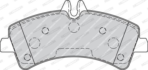 Ferodo FVR1779 - Brake Pad Set, disc brake autospares.lv