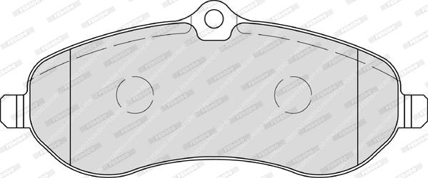 Ferodo FVR1771 - Brake Pad Set, disc brake autospares.lv