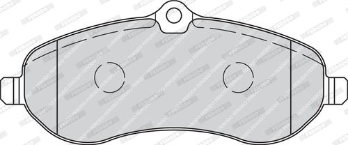 Ferodo FVR1771 - Brake Pad Set, disc brake autospares.lv