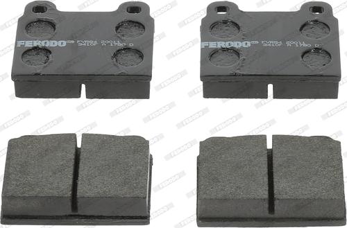 Ferodo FVR84 - Brake Pad Set, disc brake autospares.lv