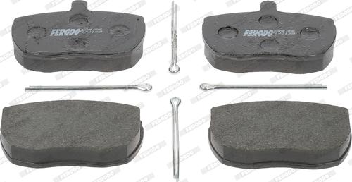 Ferodo FVR886 - Brake Pad Set, disc brake autospares.lv