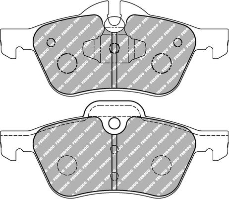 Ferodo Racing FCP1499H - Brake Pad Set, disc brake autospares.lv