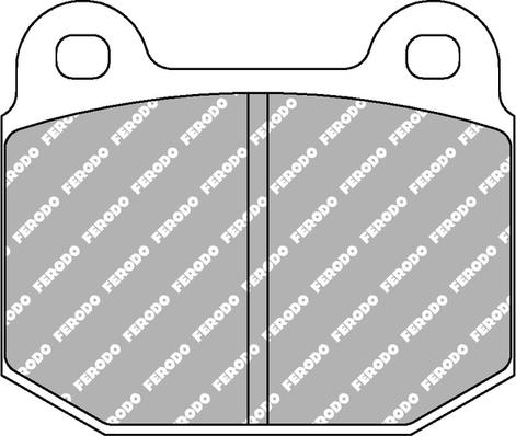 Ferodo Racing FCP116R - Brake Pad Set, disc brake autospares.lv