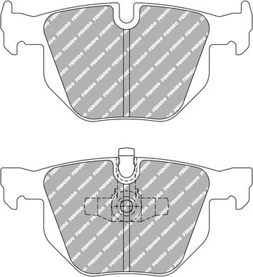 Ferodo Racing FCP1808H - Brake Pad Set, disc brake autospares.lv