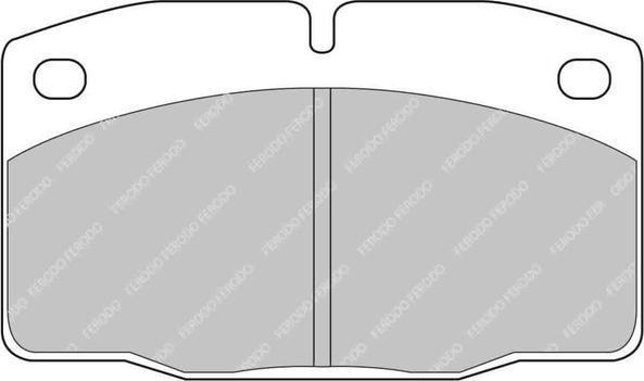 Ferodo Racing FCP173H - Brake Pad Set, disc brake autospares.lv