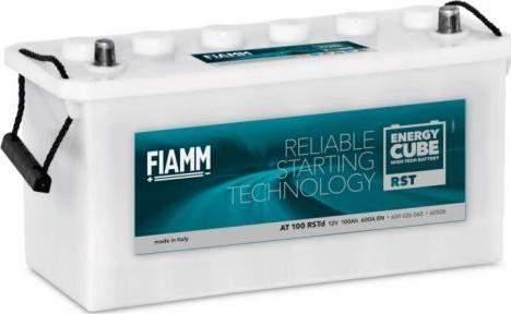 Fiamm AT 100 RSTd - Starter Battery autospares.lv