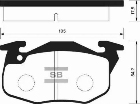 Valeo 670177 - Brake Pad Set, disc brake autospares.lv