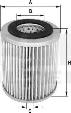 FIL Filter HP 4554 A - Air Filter, engine autospares.lv