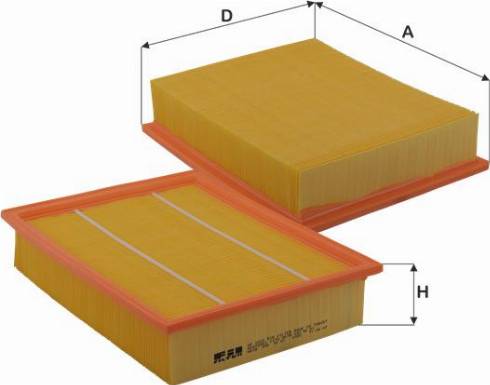 CROSLAND 8184 - Air Filter, engine autospares.lv