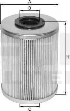 FIL Filter MF 1324 B - Fuel filter autospares.lv