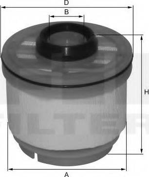 FIL Filter MFE 1593 - Fuel filter autospares.lv