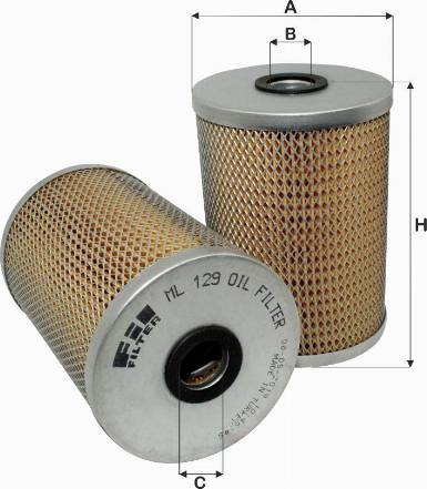 FIL Filter ML 129 - Oil Filter autospares.lv