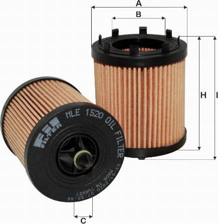 FIL Filter MLE 1520 - Oil Filter autospares.lv