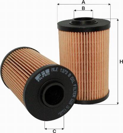 FIL Filter MLE 1373 B - Oil Filter autospares.lv