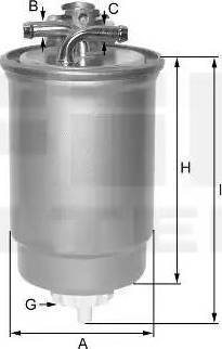 FIL Filter ZP 05/6 F - Fuel filter autospares.lv