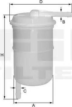 FIL Filter ZP 8051 FP - Fuel filter autospares.lv