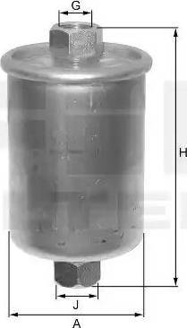 FIL Filter ZP 8001 FM - Fuel filter autospares.lv