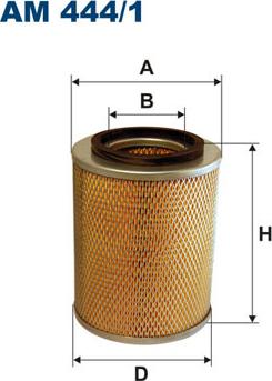 Filtron AM444/1 - Air Filter, engine autospares.lv