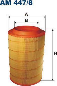 MEC-Diesel 404504 - Air Filter, engine autospares.lv