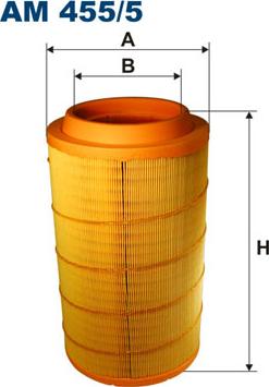 Filtron AM455/5 - Air Filter, engine autospares.lv