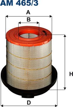 Filtron AM465/3 - Air Filter, engine autospares.lv