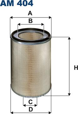 Filtron AM404 - Air Filter, engine autospares.lv