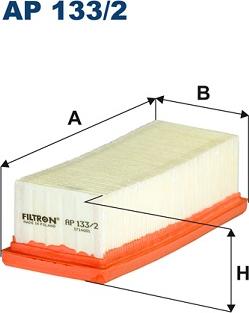 Filtron AP133/2 - Air Filter, engine autospares.lv