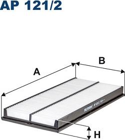 Filtron AP121/2 - Air Filter, engine autospares.lv