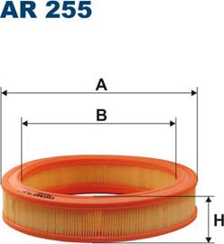 Filtron AR255 - Air Filter, engine autospares.lv