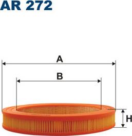 Filtron AR272 - Air Filter, engine autospares.lv