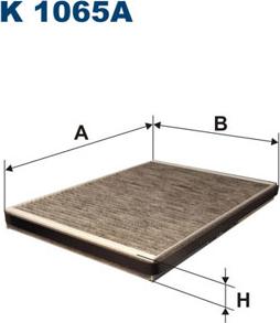 Filtron K1065A - Filter, interior air autospares.lv