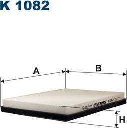 Filtron K1082 - Filter, interior air autospares.lv