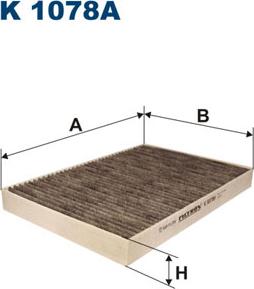 Filtron K1078A - Filter, interior air autospares.lv