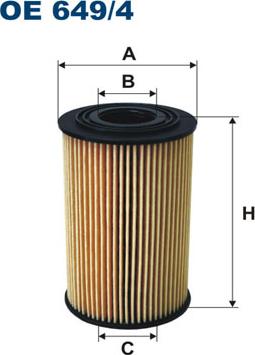 Filtron OE649/4 - Oil Filter autospares.lv