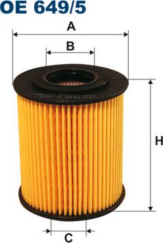 Filtron OE649/5 - Oil Filter autospares.lv