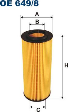 Filtron OE649/8 - Oil Filter autospares.lv