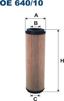 Filtron OE640/10 - Oil Filter autospares.lv