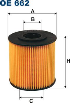 Filtron OE662 - Oil Filter autospares.lv