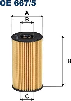 Filtron OE 667/5 - Oil Filter autospares.lv