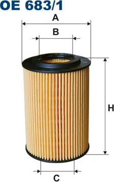 Filtron OE683/1 - Oil Filter autospares.lv