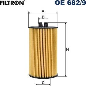 Filtron OE 682/9 - Oil Filter autospares.lv