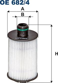 Filtron OE682/4 - Oil Filter autospares.lv