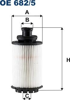 Filtron OE 682/5 - Oil Filter autospares.lv