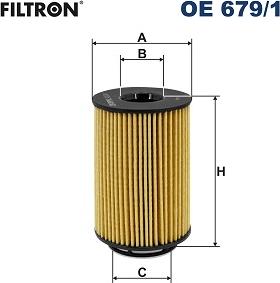 Filtron OE6791 - Oil Filter autospares.lv