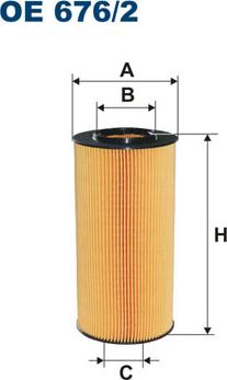 Filtron OE676/2 - Oil Filter autospares.lv