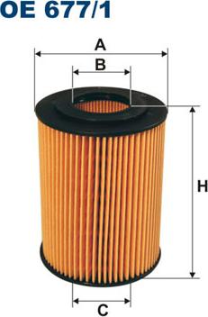 Filtron OE677/1 - Oil Filter autospares.lv