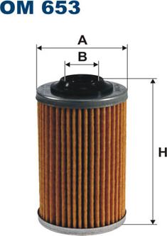 Filtron OM653 - Oil Filter autospares.lv